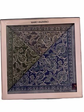 Mario Valentino Scarf Set New